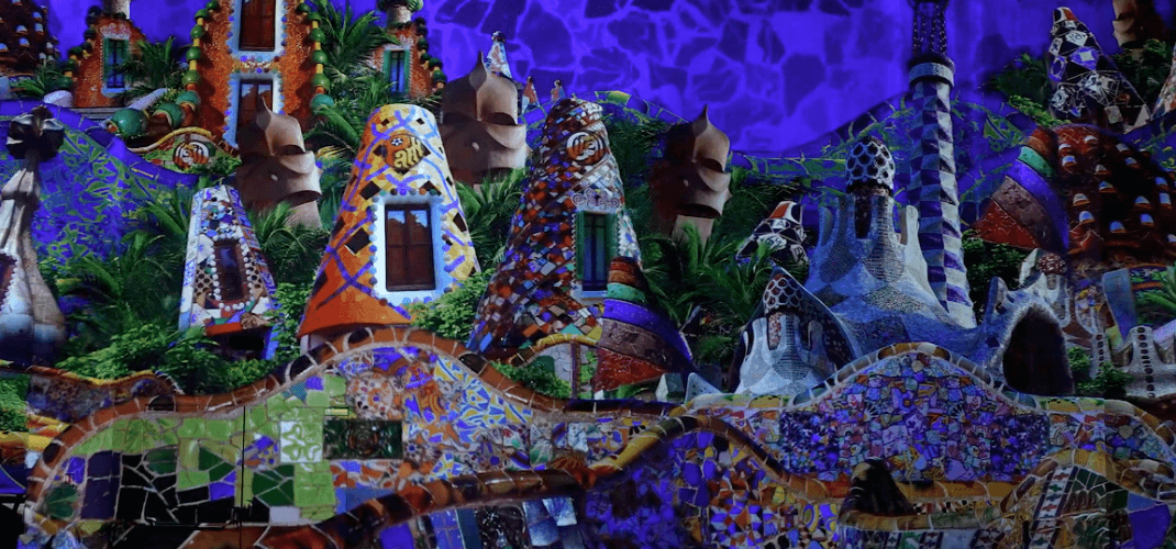 Dali & Gaudi at Atelier des Lumières