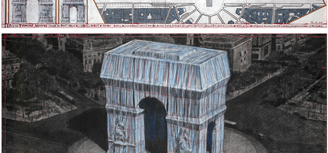 L'ARC DE TRIOMPHE EMPAQUETÉ