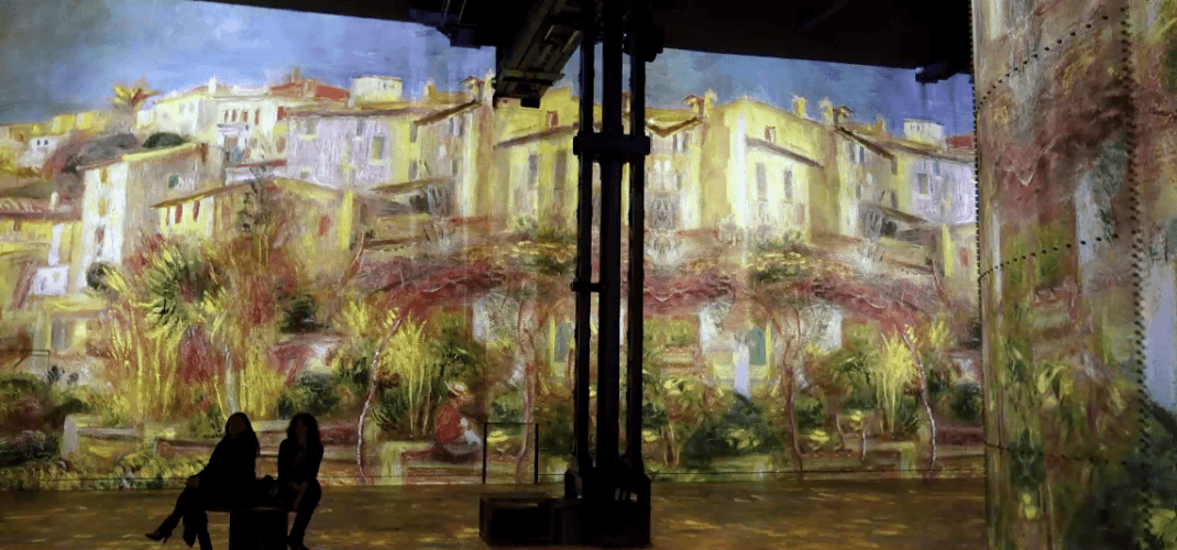 New wonderful exhibition at Atelier des Lumières!