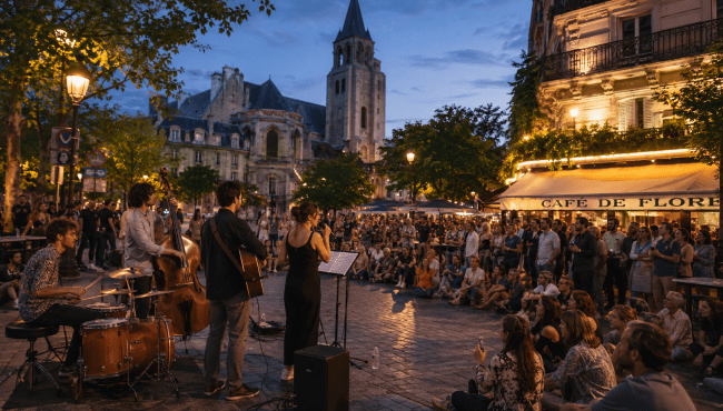 Fête de la musique June 21st 2026 in Saint Germain des Prés