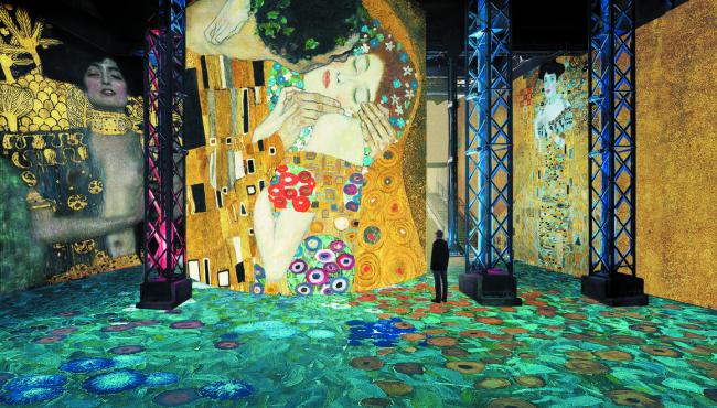 Klimt à l'Atelier des Lumières : une expérience immersive