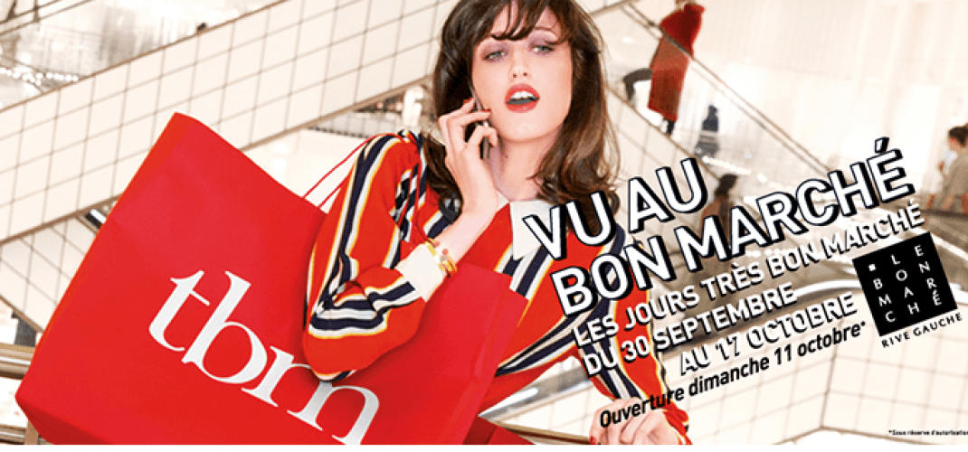 The TBM at the BON MARCHE until October 17th !!