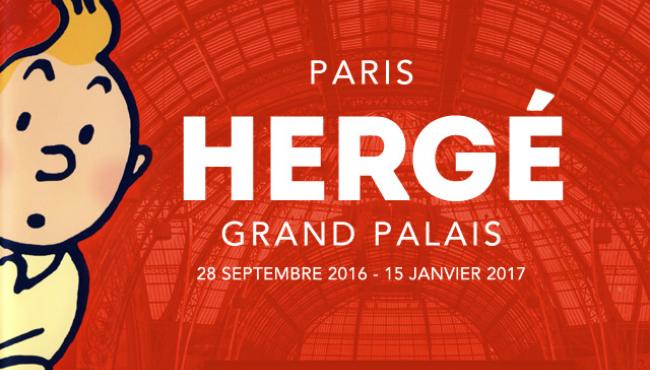 Hergé at the Grand Palais
