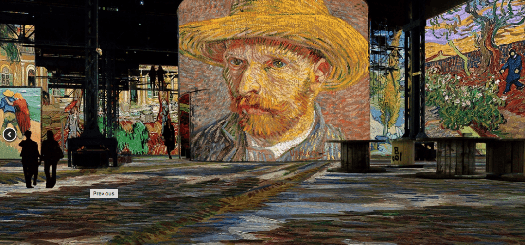 Van Gogh, La Nuit Etoilée : the new exhibition at Atelier des Lumières