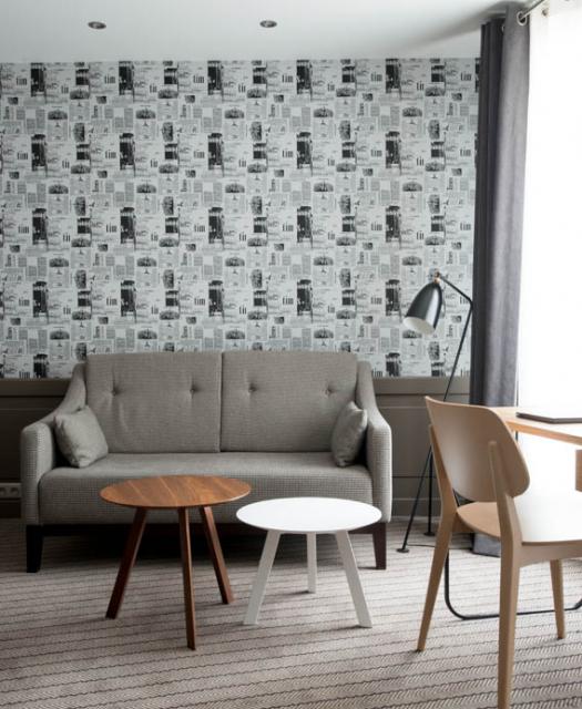 Hôtel Signature St Germain des Prés - Chambre Prestige coin salon